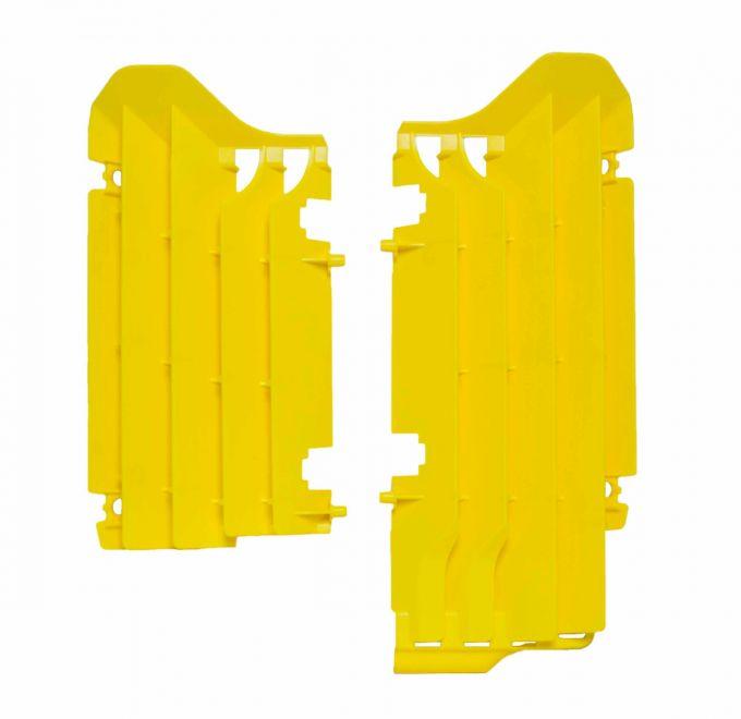 RAD LOUVERS OVERSIZE YELLOW RM-Z250 19-24, RTECH R-GRRMZGI0019