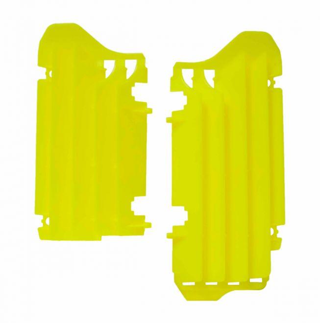 RAD LOUVERS OVERSIZE NEON YELLOW RM-Z250 19-24, RTECH R-GRRMZGF0019