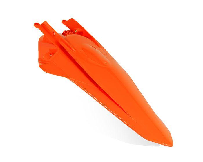 REAR FENDER 2020-23 EXC/EXCF/XC-W/XCF-W, RTECH R-PPKTMAN0020 NEON ORANGE