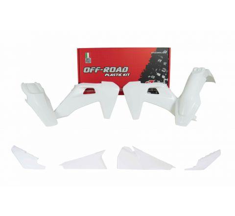 Husqvarna TE / FE Plastic Kit / Body Set – White – 2020–2023