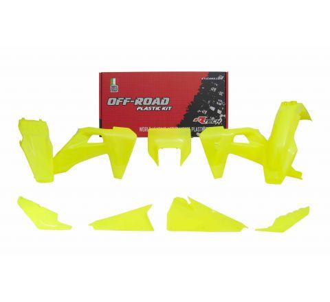 Husqvarna TE / FE Plastic Kit / Body Set – Yellow – 2020–2023