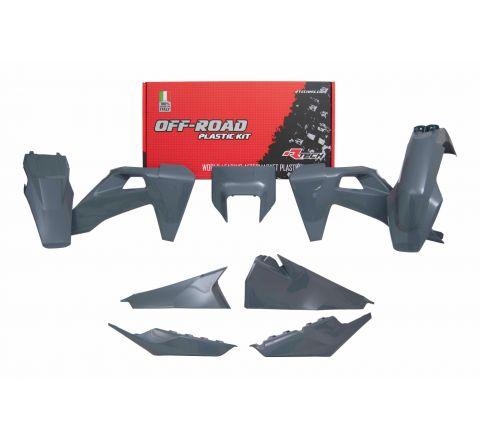 Husqvarna TE / FE Plastic Kit / Body Set – Grey – 2020–2023