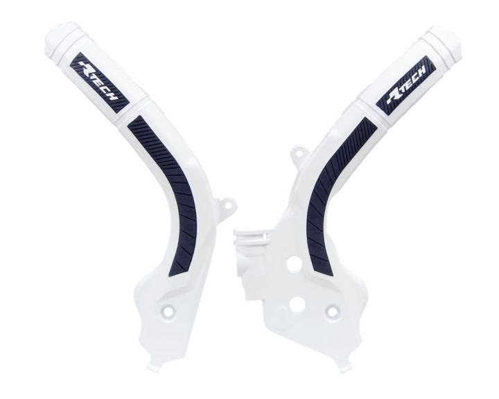 Husqvarna Grippy Frame Guard - White & Blue