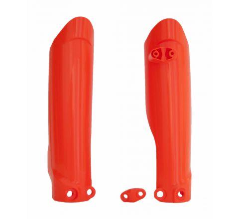 LOWER FORK GUARDS 19-23 KTM SX65, TC65 19-24, ORANGE, RTECH R-PSKTMAR1965