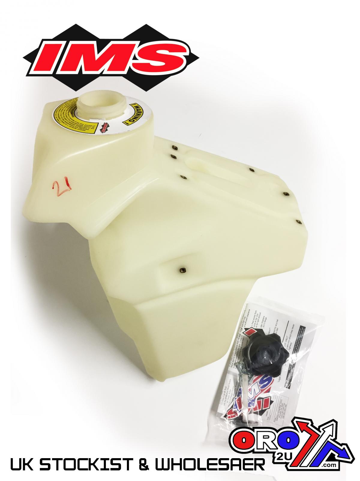 IMS Fuel Tank 3.0 gal Natural Screw Cap, Husqvarna TC 125 250 300 2019-2020, 112434-N2