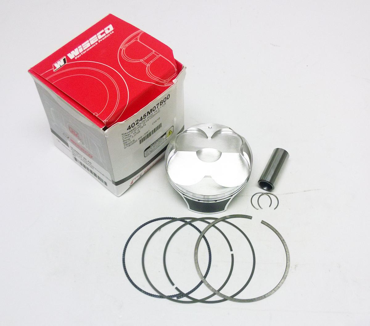 PISTON KIT 2020 KX250 Kawasaki 78mm, WISECO 40245M07800, ArmorGlide