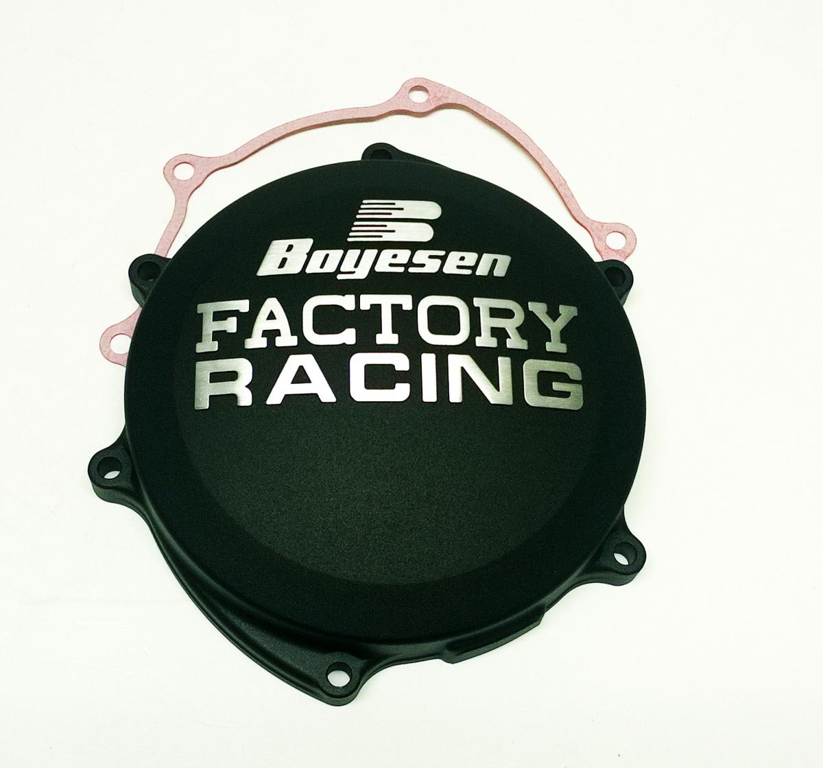 CLUTCH COVER 2019-24 YZ250F, BOYESEN CC-37CB, BLACK