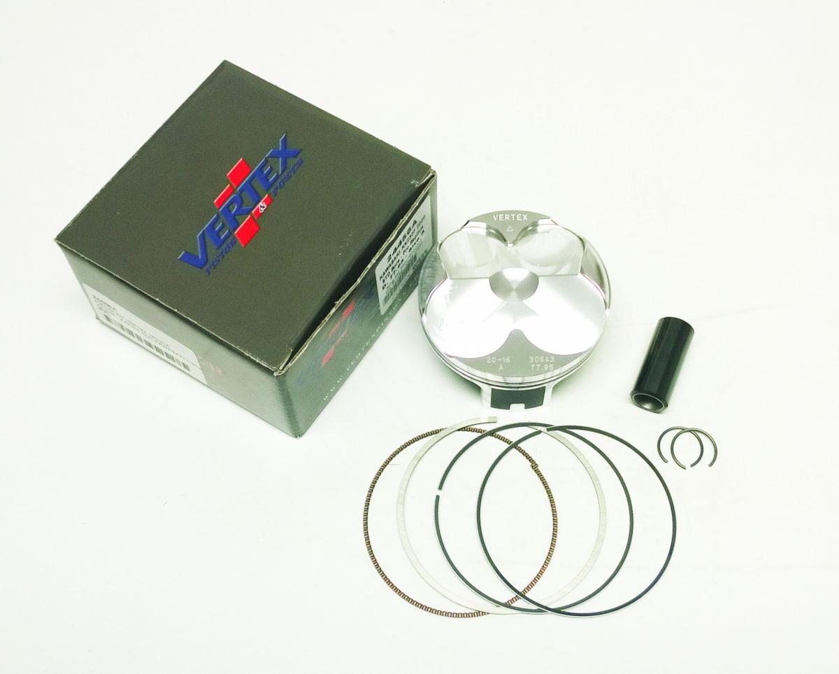 PISTON KIT VERTEX 78.0 C KAWASAKI KX 250 2020, VERTEX 24456C COMPR 14,2:1