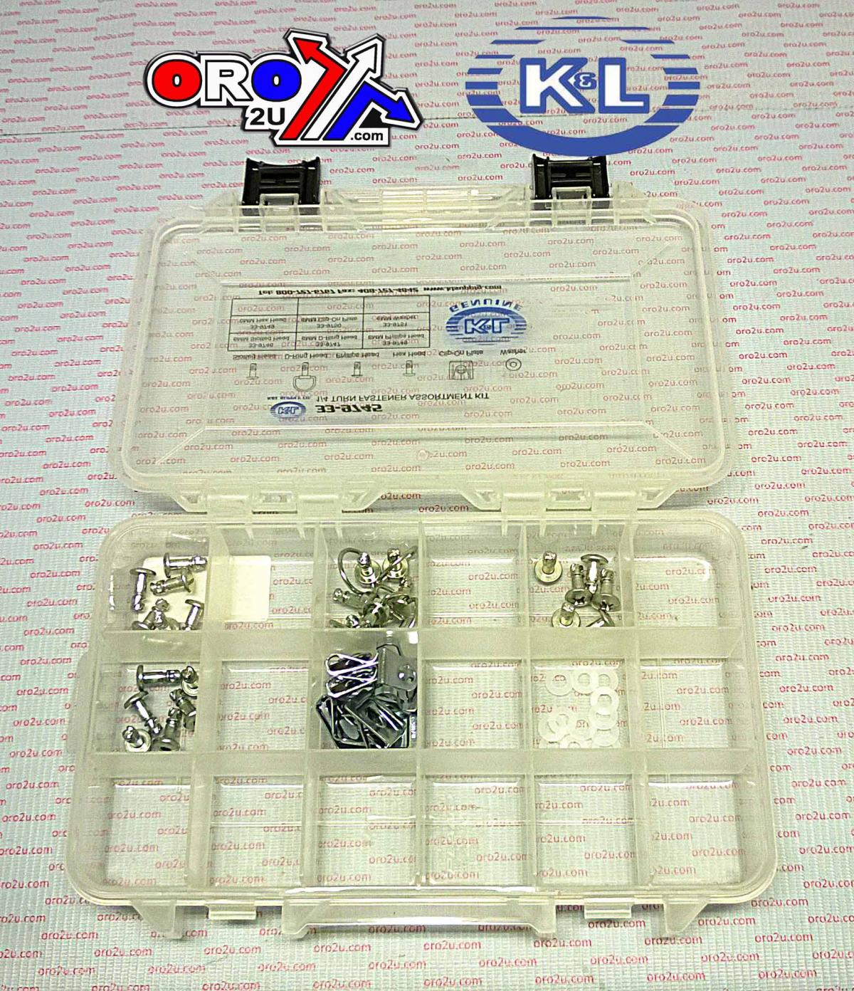 1/4 TURN FASTENERS KIT, QUICK RELEASE, 33-9745, TOOLS ROAD