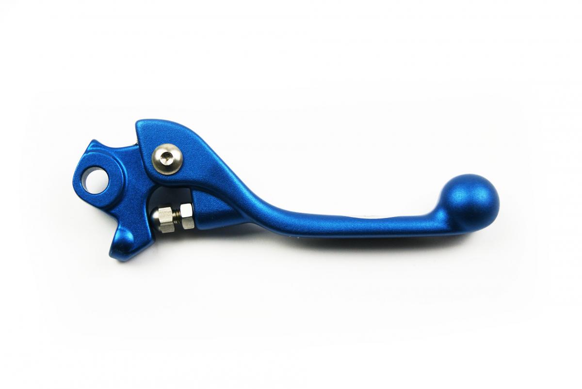 LEVER BLADE BRAKE 07-19 YZF250, FORGED BLUE ALUMINIUM,  ACLB-612