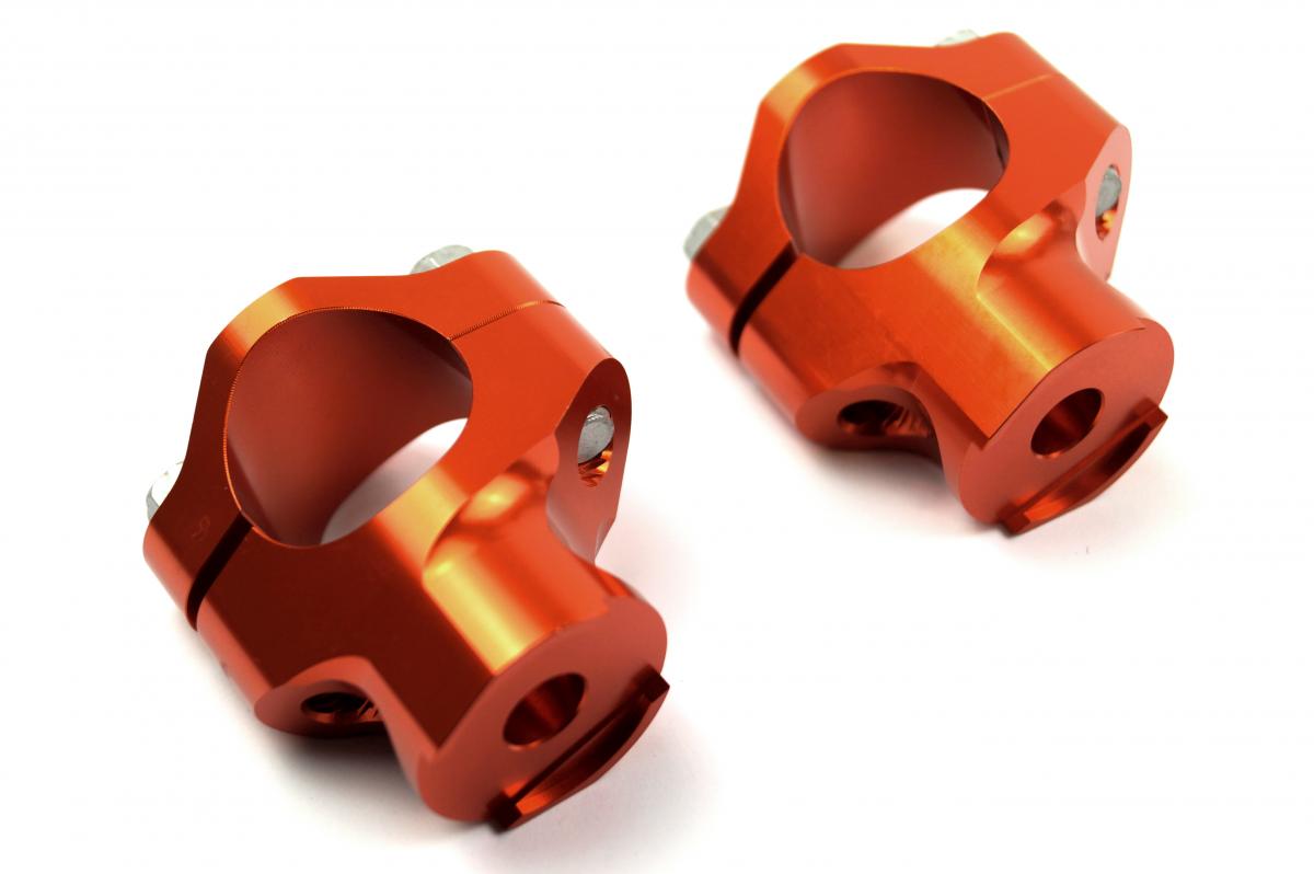 28.6 BAR MOUNTS KTM HUSQ, FIR BRAND ORANGE ASBRK-26, 59401038000 0032100356S 59401039042