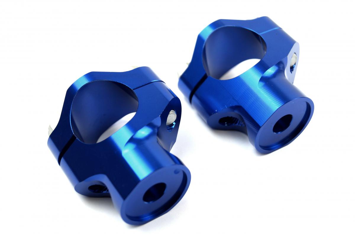 28.6 BAR MOUNTS KTM HUSQ,  ASBRK-22 BLUE, 79001039136 0032100356S 79001038000