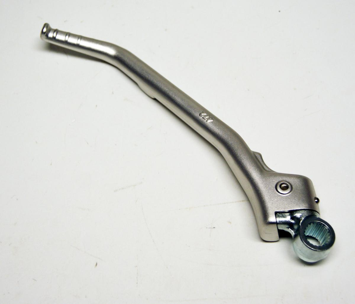 KICKSTART LEVER CR125R HONDA 98-07, FIR ASK-133, SILVER ALLOY 28300-KZ4-J20