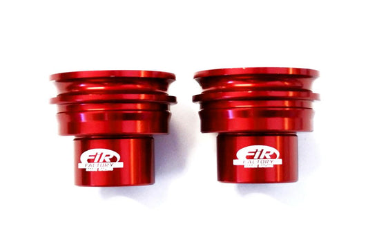 WHEEL SPACER KIT REAR BETA, FIR ASWS-217 RED