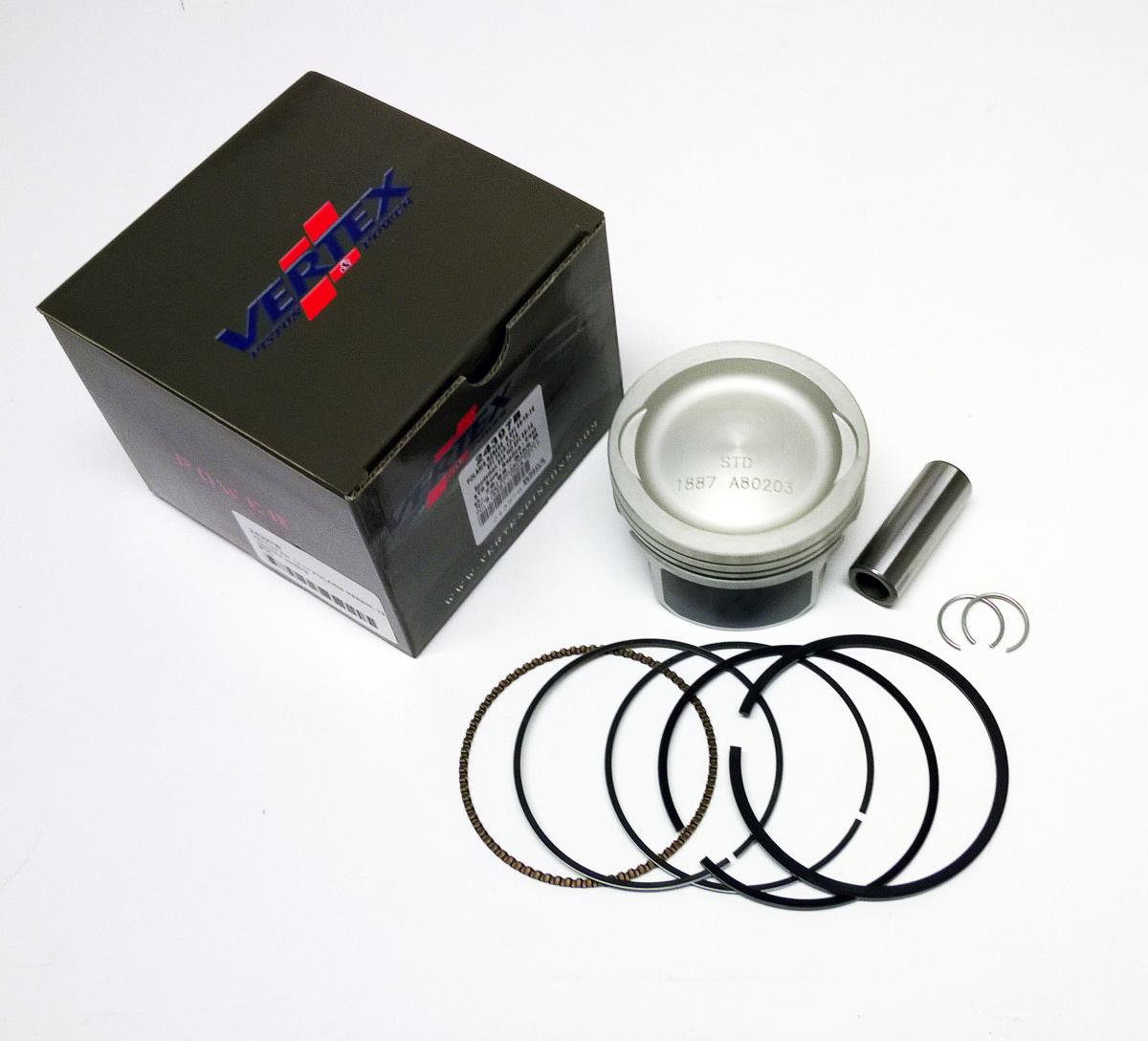 PISTON KIT VERTEX 80.0 B POLARIS RZR 800 09-14, VERTEX 24397B COMPR 10,2;1 CAST