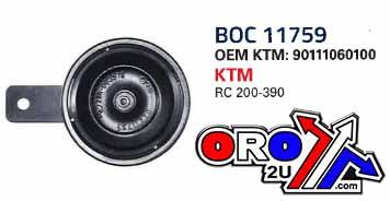 HORN KTM 125-200, DZE BOC 11759-01 11759, 90111060100