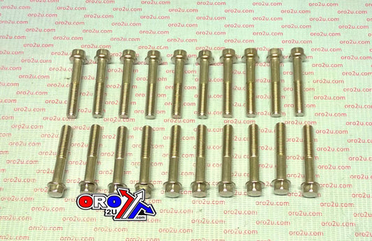 M8 x 45mm FLANGE BOLT, PACK OF 20, 10mm HEX
