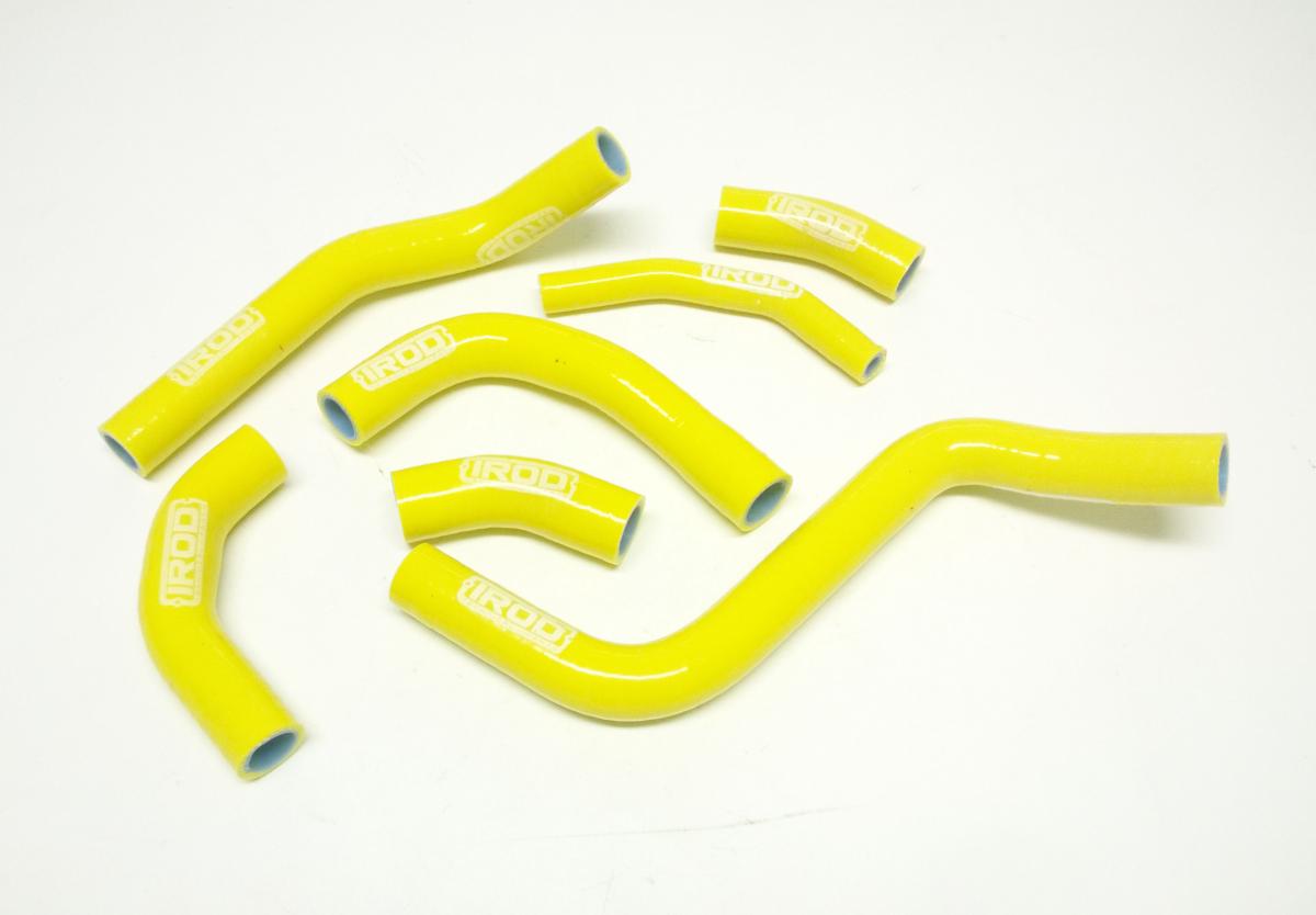 HOSE KI SUZUKI RMZ 250 19-20, SILICONE RADIATOR YELLOW 010130, IROD, Y PIECE KIT