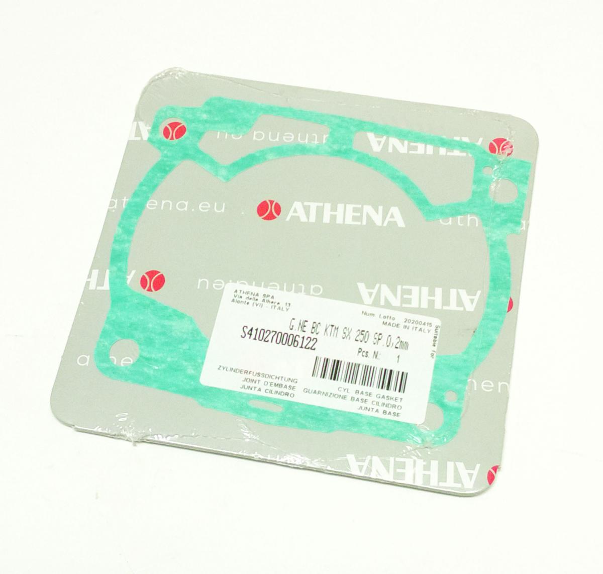 CYLINDER BASE GASKET 0.2MM KTM 250/300 17-23, ATHENA S410270006122 HUSQVARNA GAS GAS