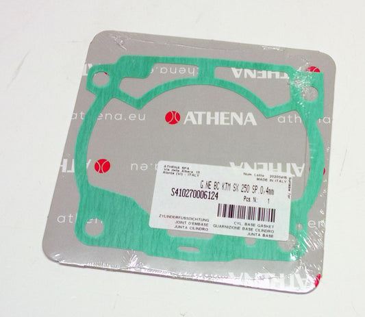 CYLINDER BASE GASKET 0.4MM KTM 250/300 18-22, ATHENA S410270006124 HUSQVARNA GAS GAS