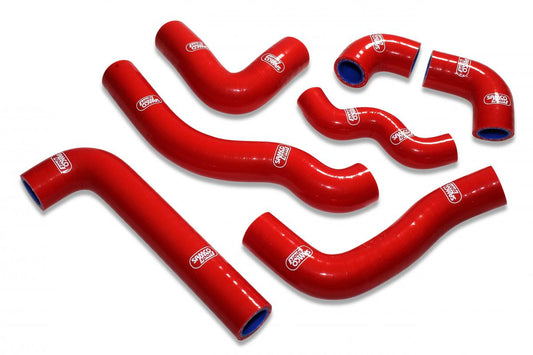 SAMCO HOSE KIT BETA OEM STYLE, 7 PIECE KIT, RED, BET-7