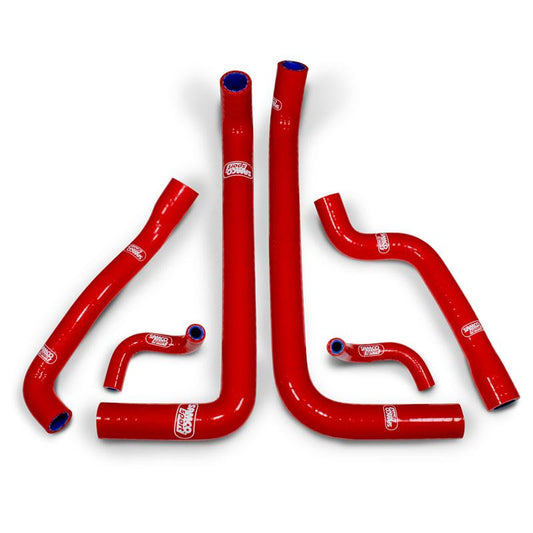 SAMCO HOSE KIT GASGAS Thermostat Bypass, 6 PIECE KIT, RED, GAS-7 RD