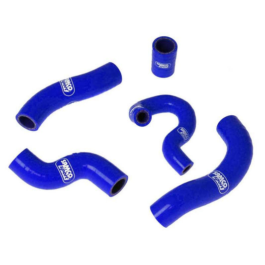 SAMCO HOSE KIT HUSABERG OEM DESIGN, 5 PIECE KIT, BLUE, HUB-15/KTM-48