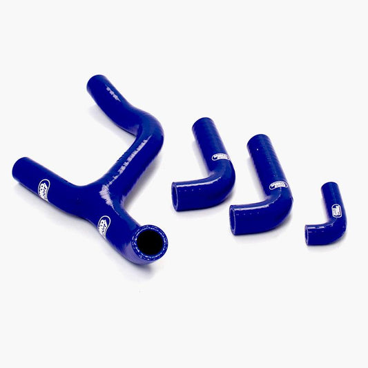 SAMCO HOSE KIT HUSQVARNA Y Piece Race Design, 4 PIECE KIT, BLUE, HUS-24/KTM-53