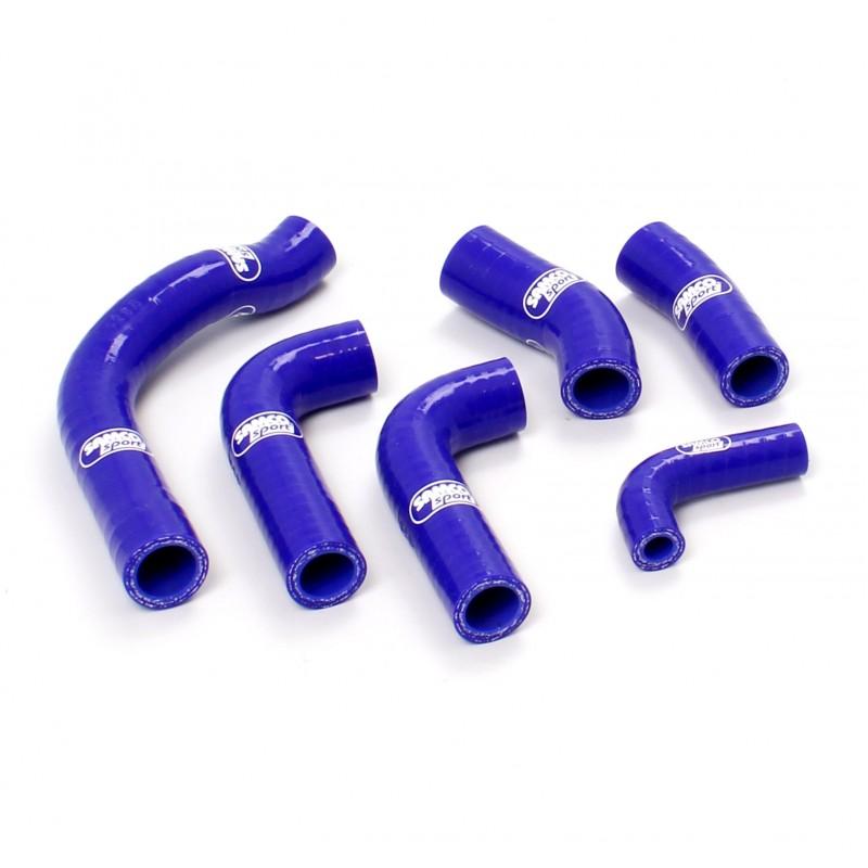 SAMCO HOSE KIT HUSQVARNA OEM DESIGN, 6 PIECE KIT, BLUE, HUS-19/KTM-58