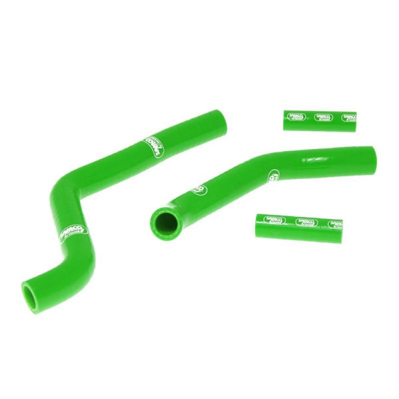 SAMCO HOSE KIT KAWASAKI, 4 PIECE KIT, GREEN, KAW-26 GN