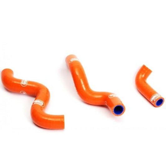 SAMCO HOSE KIT KTM, 3 PIECE KIT, ORANGE, KTM-10 OR