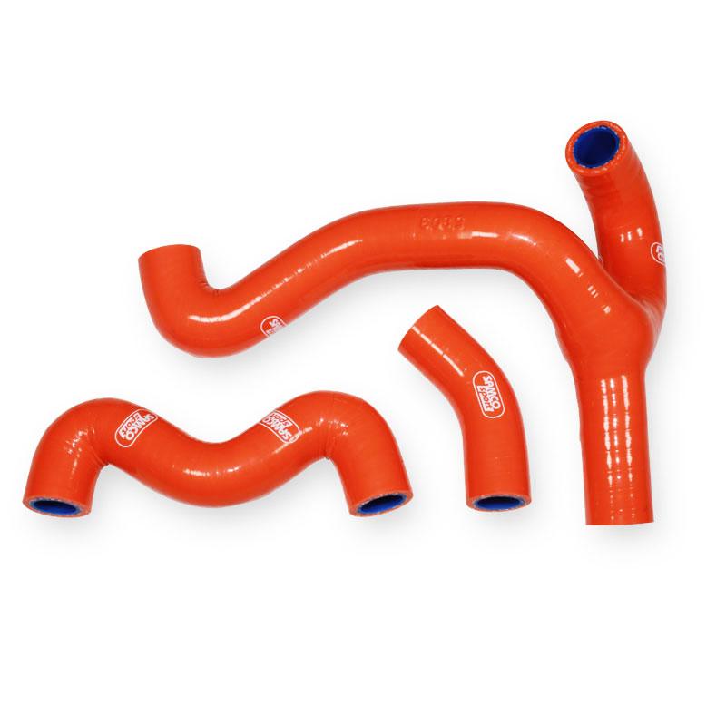 SAMCO HOSE KIT KTM Y Piece Race Design, 3 PIECE KIT, ORANGE, KTM-101 OR