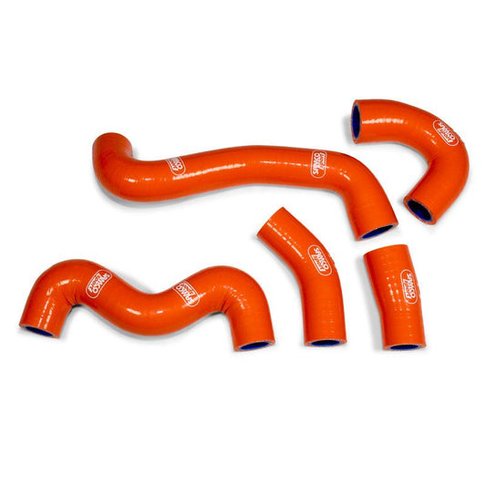 SAMCO HOSE KIT KTM OEM Design, 5 PIECE KIT, ORANGE, KTM-103 OR
