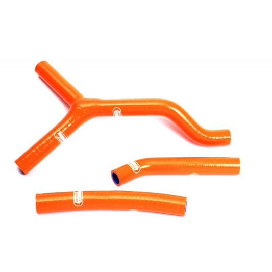 SAMCO HOSE KIT KTM Thermostat Bypass, 3 PIECE KIT, ORANGE, KTM-2 OR