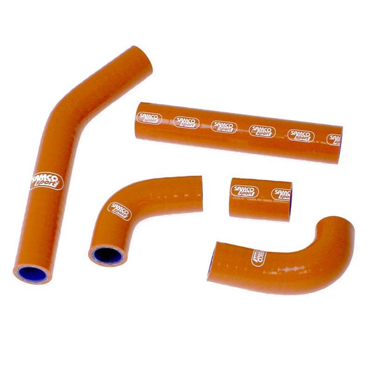 SAMCO HOSE KIT KTM OEM Design, 5 PIECE KIT, ORANGE, KTM-29 OR