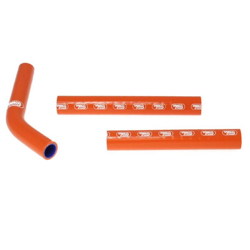 SAMCO HOSE KIT KTM, 3 PIECE KIT, ORANGE, KTM-36 OR