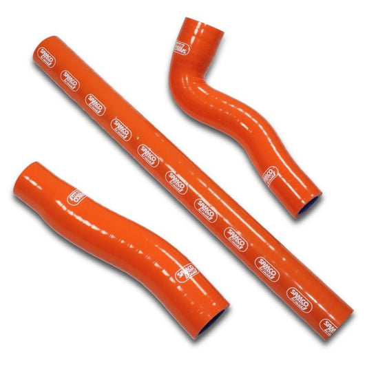 SAMCO HOSE KIT KTM, 3 PIECE KIT, ORANGE, KTM-105 OR