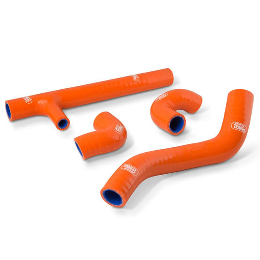 SAMCO HOSE KIT KTM OEM Design, 4 PIECE KIT, ORANGE, KTM-90 OR