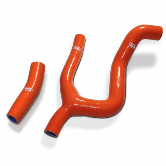 SAMCO HOSE KIT KTM Thermostat Bypass, 2 PIECE KIT, ORANGE, KTM-116 OR