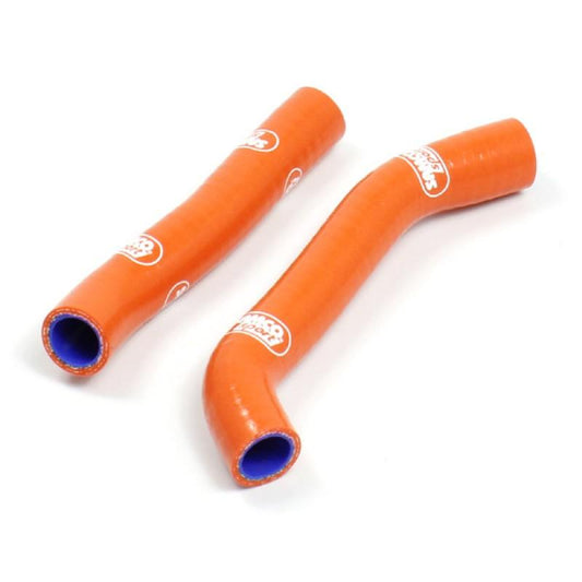 SAMCO HOSE KIT KTM, 2 PIECE KIT, ORANGE, KTM-66 OR