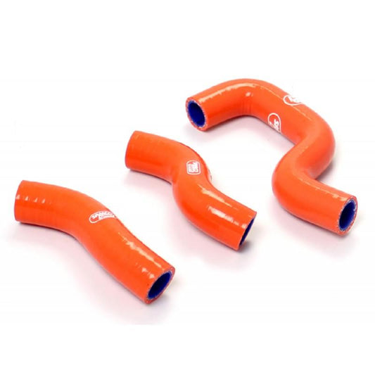 SAMCO HOSE KIT KTM, 3 PIECE KIT, ORANGE, KTM-56 OR