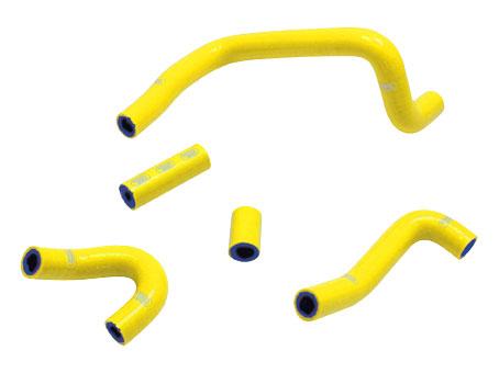 SAMCO HOSE KIT SUZUKI, 5 PIECE KIT, YELLOW, SUZ-63 YE