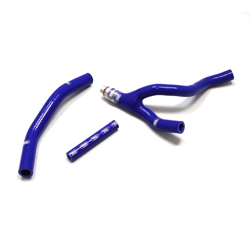 SAMCO HOSE KIT YAMAHA, 3 PIECE KIT, BLUE, YAM-72 BU