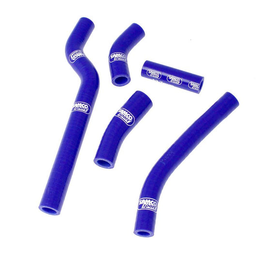 SAMCO HOSE KIT YAMAHA, 5 PIECE KIT, BLUE, YAM-25 BU