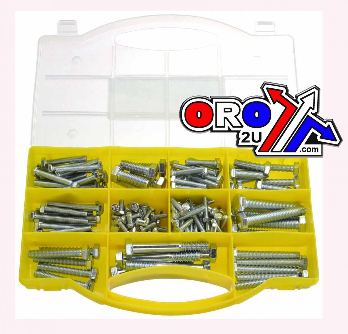 HEX BOLT PACK 145pcs