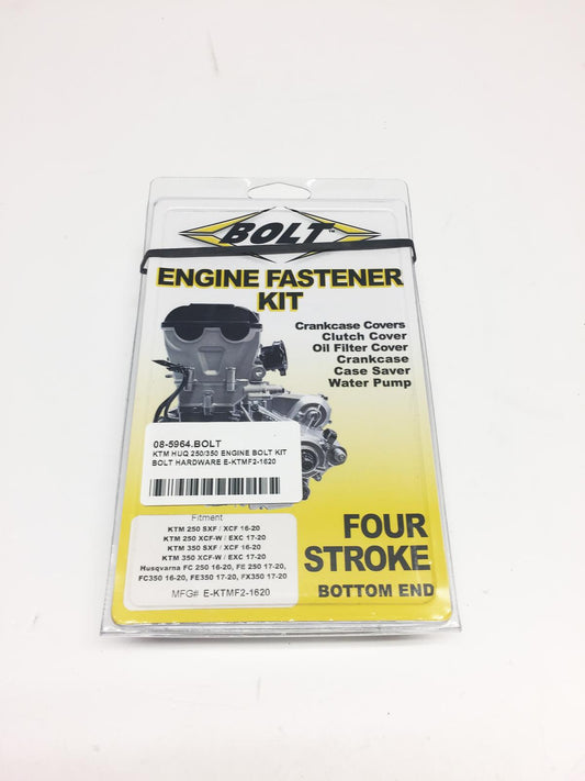 KTM HUQ 250/350 ENGINE BOLT KIT, BOLT HARDWARE E-KTMF2-1620
