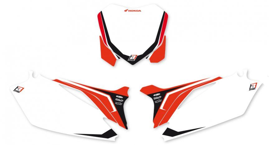 CRF 250/450 HONDA PRE CUT, BLACKBIRD 6111N, NUMBER BOARD BACKGROUNDS