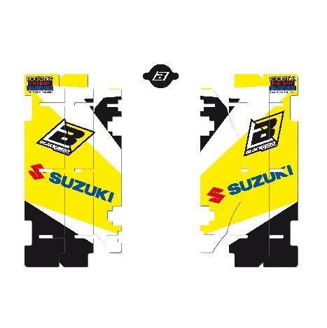 19-22 RMZ250 RAD LOUVER DECAL, BLACKBIRD A305E, MXGP RESTYLE