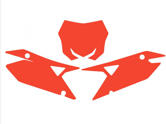 RMZ 450/250 SUZUKI PRE CUT, BLACKBIRD 3320/60 RED, NUMBER BOARD BACKGROUNDS