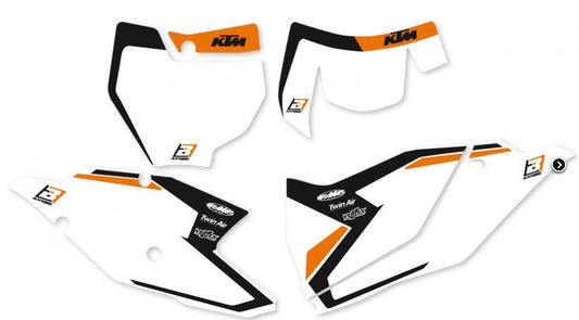 16-17 KTM SX-SXF MX BACKGROUNDS, BLACKBIRD 6508N